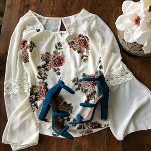Floral blouse